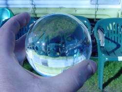 BUTW 80 mm crystal ball wicca scrying sca pagan 103  