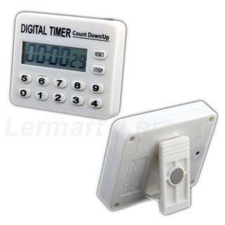 Digital LCD Kitchen Chef Count down Up Timer Alarm New  