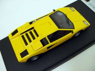 43 Make Up Lamborghini Countach LP400 1974 Yellow  