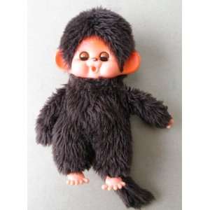 Sekiguchi Monchhichi Monkey Stuffed Animal Plush Toy   8 inches tall 