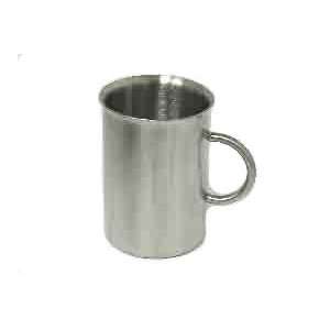   Double Wall Stainless Steel Tea/coffee Mugs, 6 piece