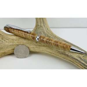  Cross Cut Zebra Slimline Pen With a Chrome Finish Office 