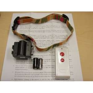    Remote Controlled Vibrating Training Collar