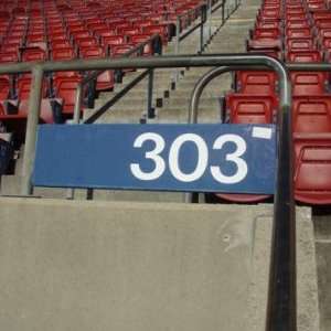  Giants Stadium 304 Section Signs  Blue Sports 
