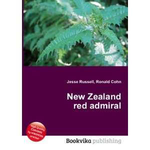  New Zealand red admiral Ronald Cohn Jesse Russell Books