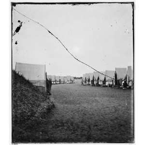  Civil War Reprint Federal camp on beach