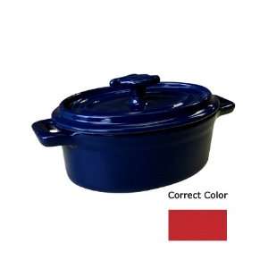  Le Cuistot Oval Mini Cocotte 5 Inches   Red Kitchen 