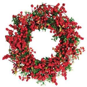 Red Berry 19 Wide Wreath