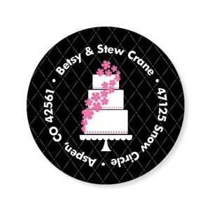  Cake is Sweet Tickled Pink Stickers 