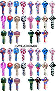 44 Painted Keys TOP SELLER KW1 SC1 for Your Key Machine  