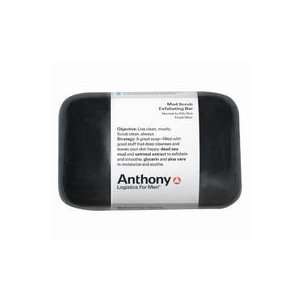    Anthony Logistics Exfoliating Mud Scrub Bar   5.5 oz Beauty