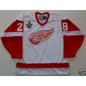  Brian Rafalski Detroit Red Wings 08 Stanley Cup Jersey   X 