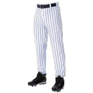  Alleson 605PIN Adult Pinstripe Custom Baseball Pants WH/RO 