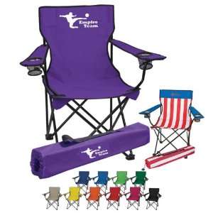 Custom Printed Folding Chair with Carry Bag   Min Quantity 