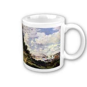  Seine Basin Near Argenteuil By Claude Monet Coffee Cup 