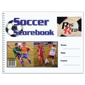  Big Red Soccer Scorebook
