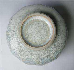 Tom Coleman crystalline porcelain tea bowl mint fine  