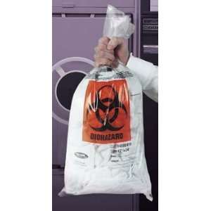 VWR Autoclavable Biohazard Clear Bags, Printed, 15 mil   Model 14220 