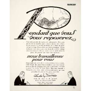 1925 Ad Advertising Marketing Agency Damour 44 Avenue Grande Armee 