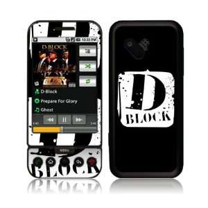  Music Skins MS DBLK10009 HTC T Mobile G1  D Block  Logo 