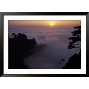  Mt. Huangshan (Yellow Mountain) in Morning Mist, China 