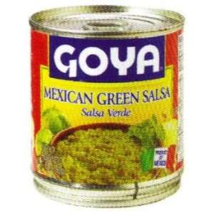 Goya Mexican Green Salsa 7 oz   Salsa Verde  Grocery 