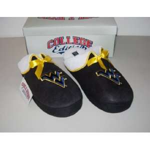  West Virginia Mountaineers Womens Slippers, Size XL (11 12 