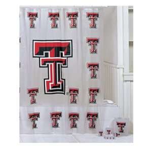  Texas Tech Red Raiders 7 pc Bath Set
