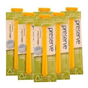 Tongue Cleaner from Preserve, in Yellow, 6 pack