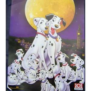  Disney 101 Dalmations Poster 