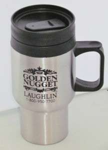 GOLDEN NUGGET Laughlin Travel Coffee Cup / Mug ~ NEW  