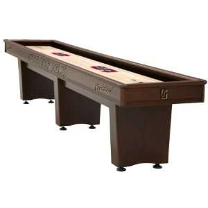  SB9 CSTA 9 Cinnamon Finish Shuffleboard Table with 