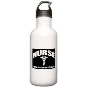  Stainless Water Bottle 1.0L Nurse The Hardest Job Youll 