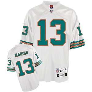  Dan Marino #13 White Miami Dolphins Mitchell & Ness NFL 