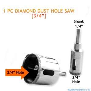  Diamond Dust Hole Saw [3/4]