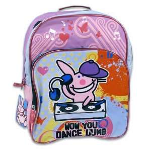   BUNNY Backpack w/ Pencil Pouch   Wow, You Dance Dumb Toys & Games