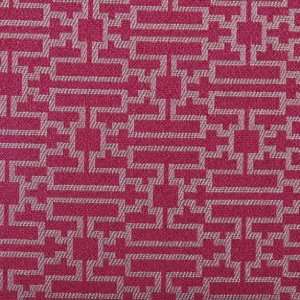  Geometric Pink Satin by Duralee Fabric Arts, Crafts 