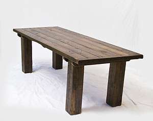 Rustic Refinery #372 Reclaimed Wood Table  