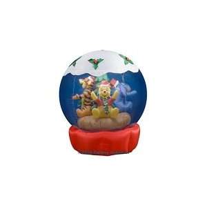  Gemmy 6 Airblown Rotating Pooh & Friends Inflatable 