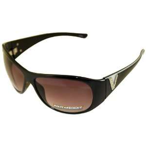   Fashion Sunglasses    Dark Orchid Lens/ Black & White Accent Frame