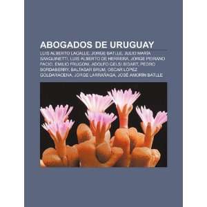  Abogados de Uruguay Luis Alberto Lacalle, Jorge Batlle 