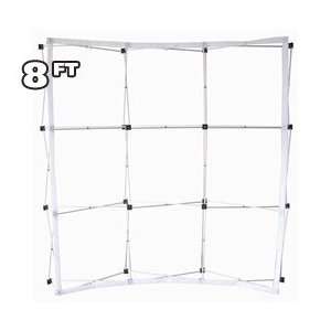  8 Ft Fabric Pop Up Trade Show Display Frame Package 