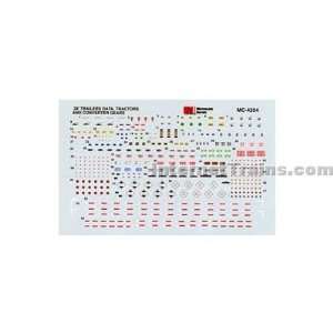    Microscale N Scale Trailer Decal Set   Data 1980+ Toys & Games