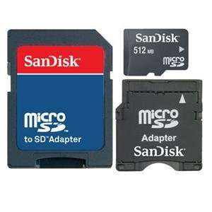  512MB MicroSD Memory Kit Electronics