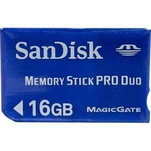  SanDisk Memory Stick PRO Duo 16GB Electronics