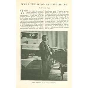  1899 Musicians Moriz Rosenthal Adele Aus Der Ohe 