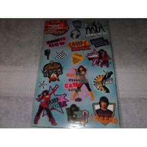  Camp Rock Sticker Sheet & Mini Poster Toys & Games