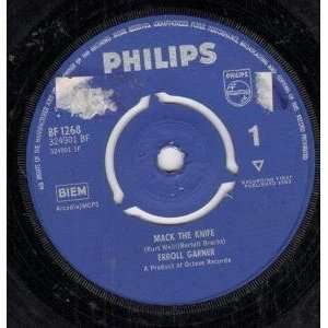   THE KNIFE 7 INCH (7 VINYL 45) UK PHILIPS 1963 ERROLL GARNER Music