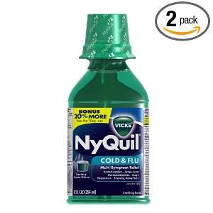  Vicks NyQuil Cold & Flu Relief Liquid Soothing, Original 