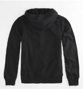 RVCA Mens Black Sherpa Zip Hoodie Sweatshirt Jacket NWT  